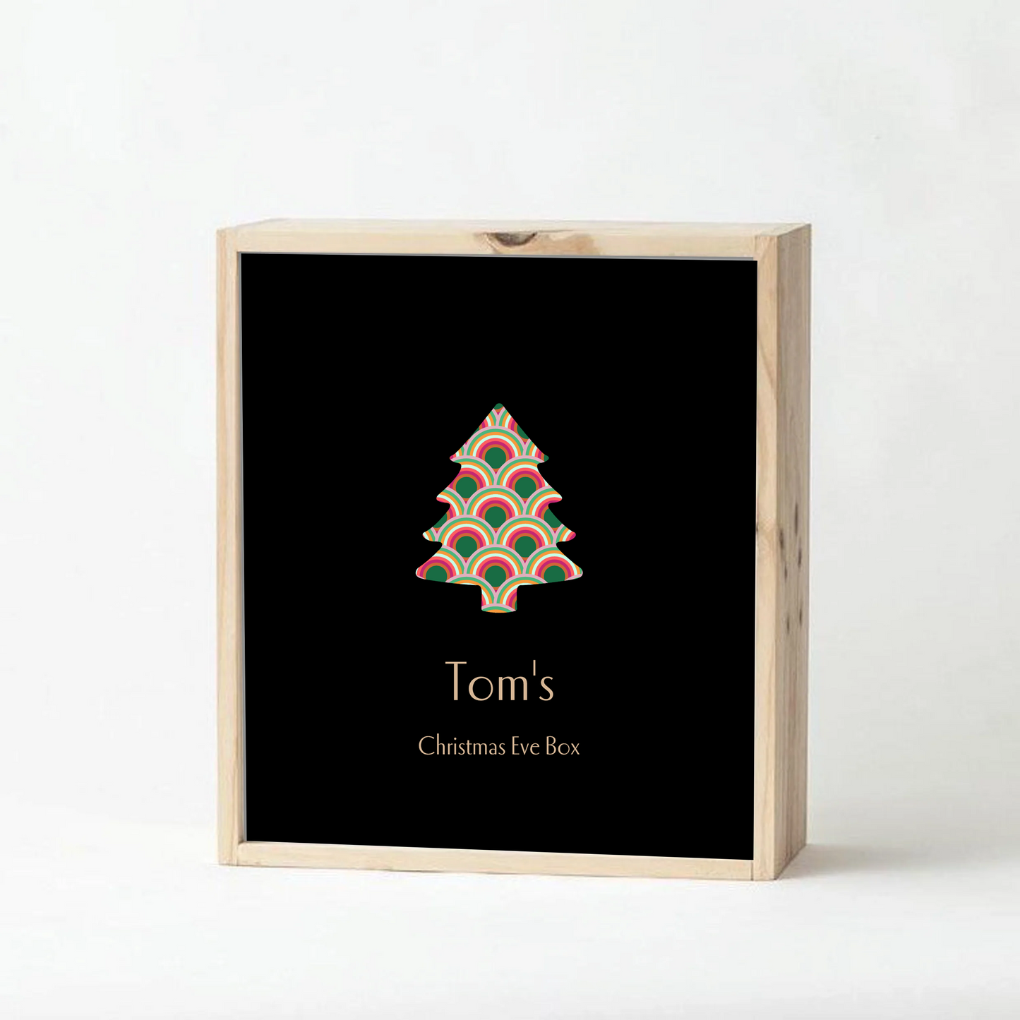 Black Christmas Keepsake Box