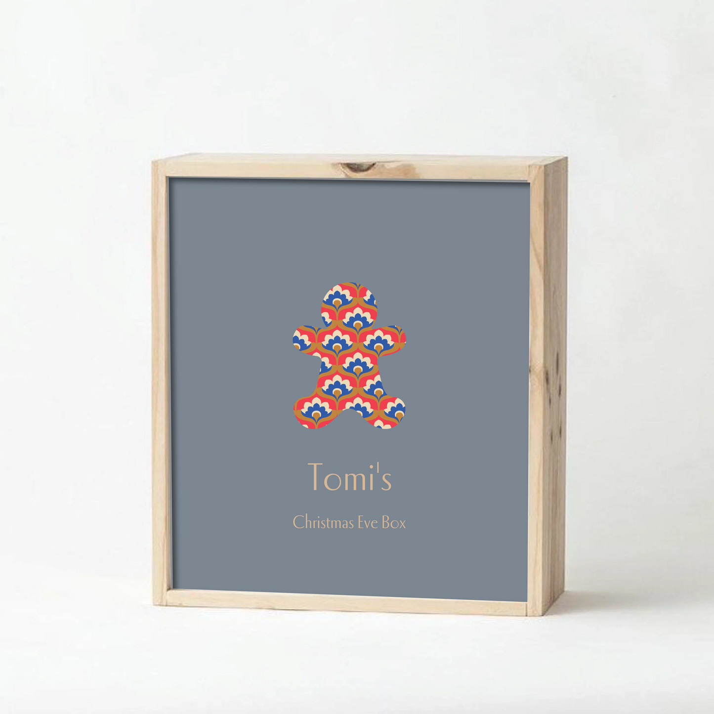 Charcoal Christmas Keepsake Box