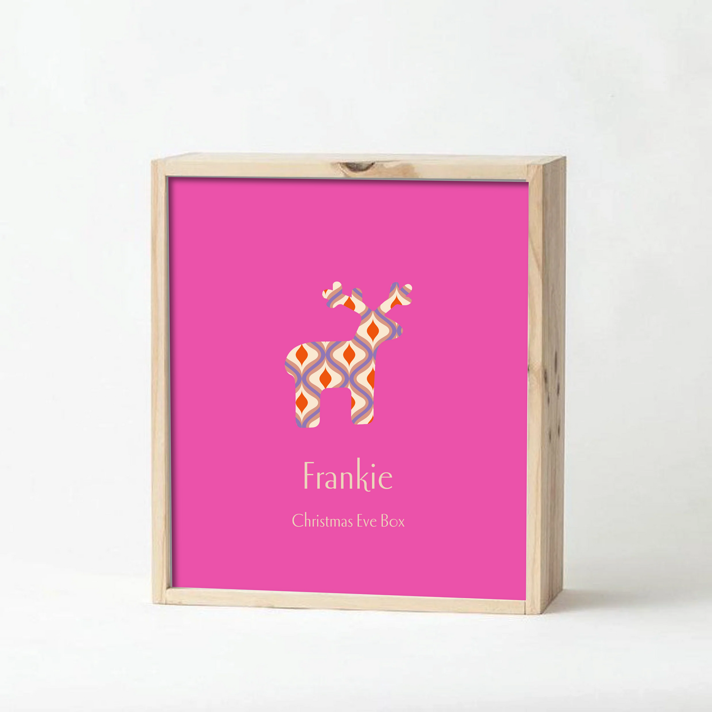 Fuchsia Christmas Keepsake Box