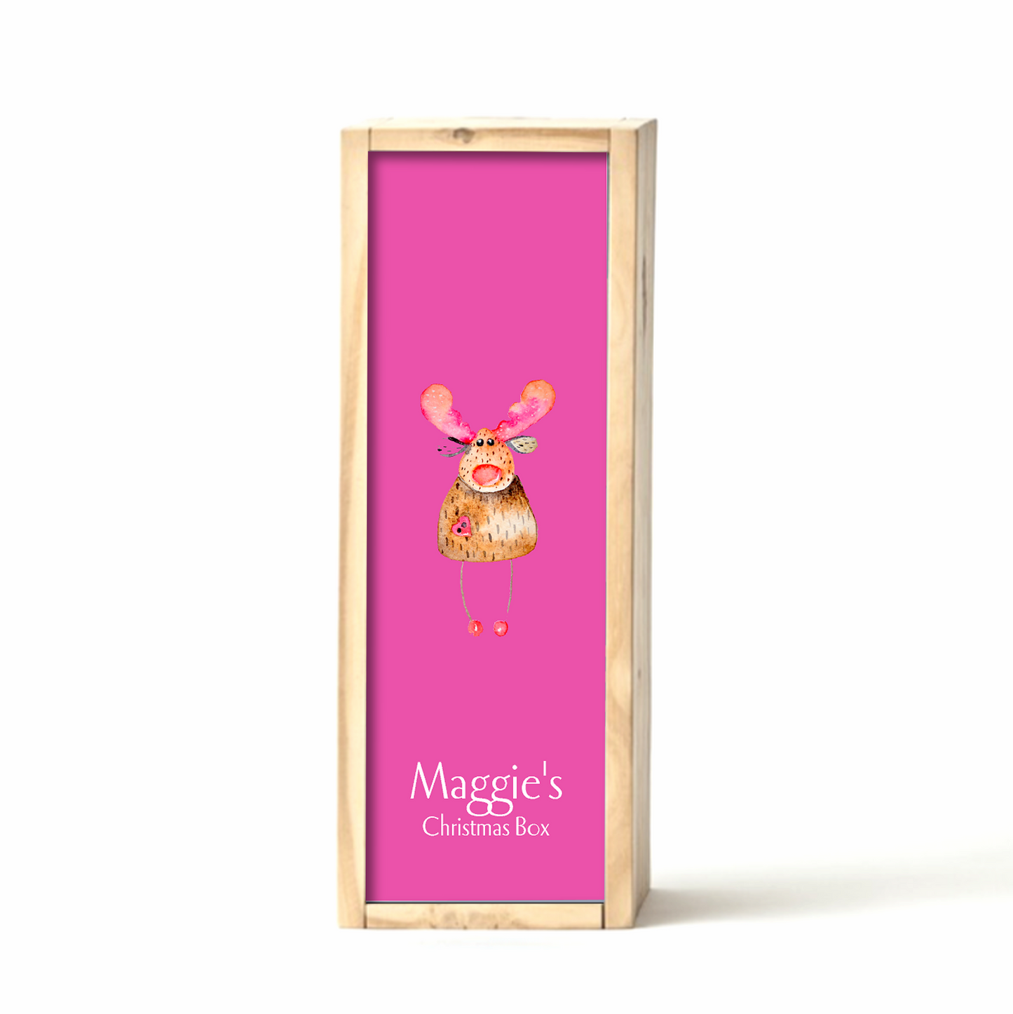 Fuchsia Christmas Gift Box