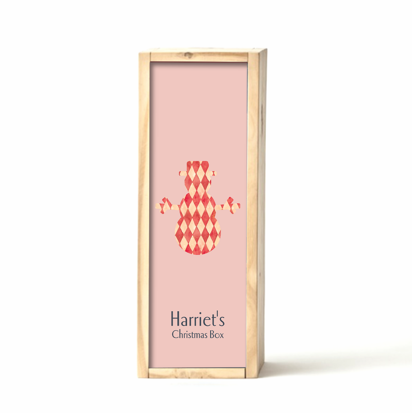 Pink Christmas Pattern Gift Box