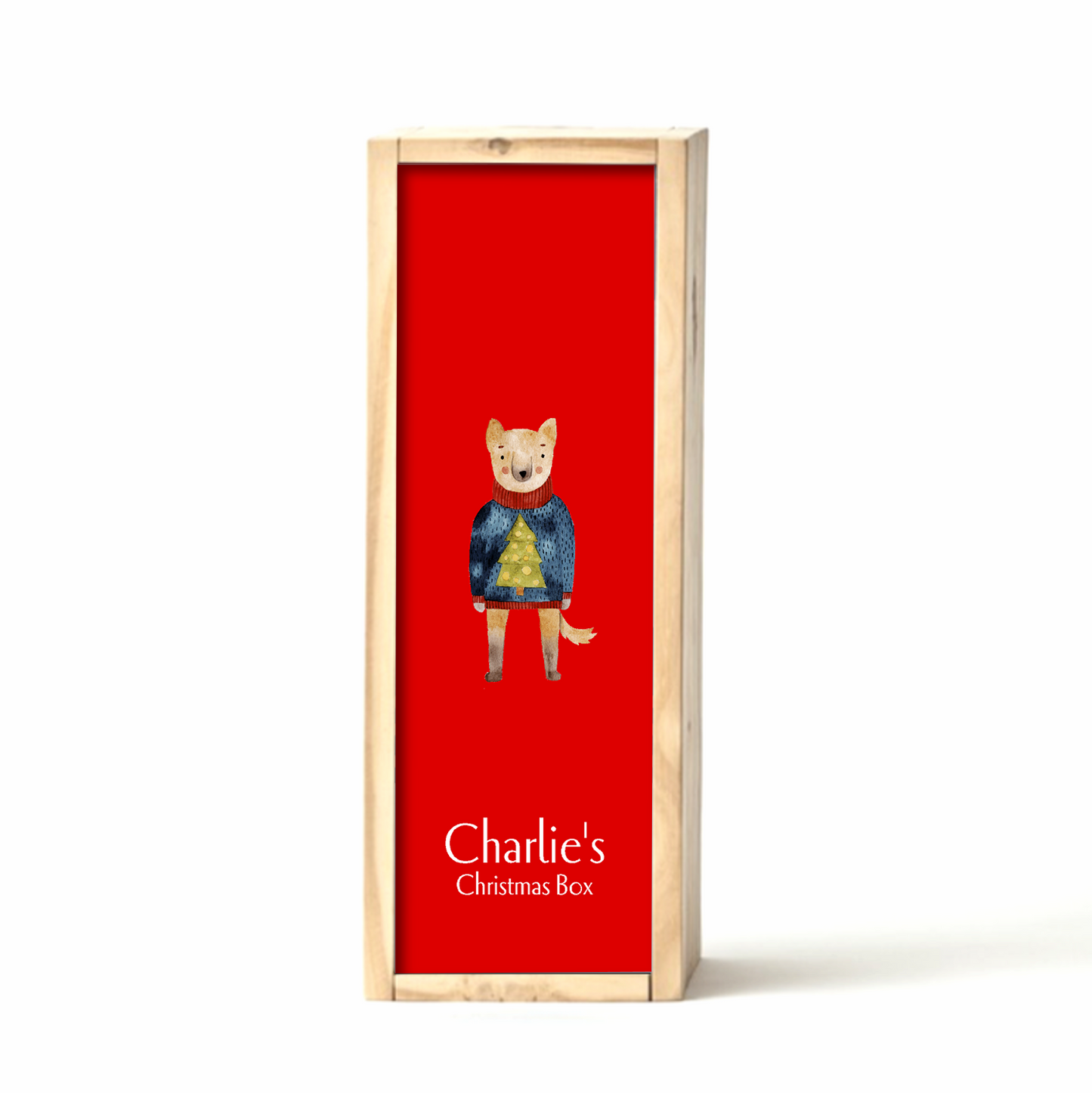 Red Christmas Gift Box