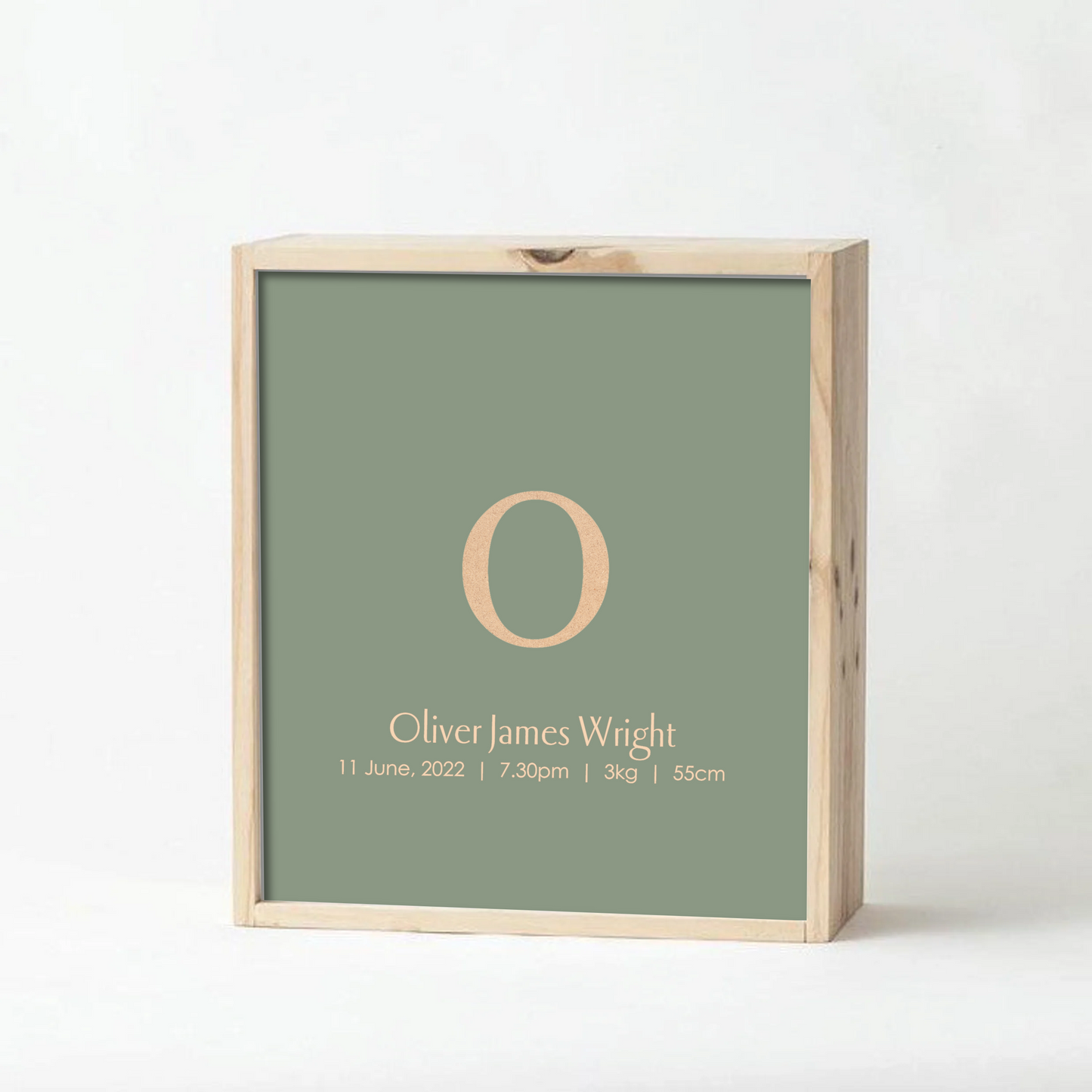 Sage Baby Keepsake