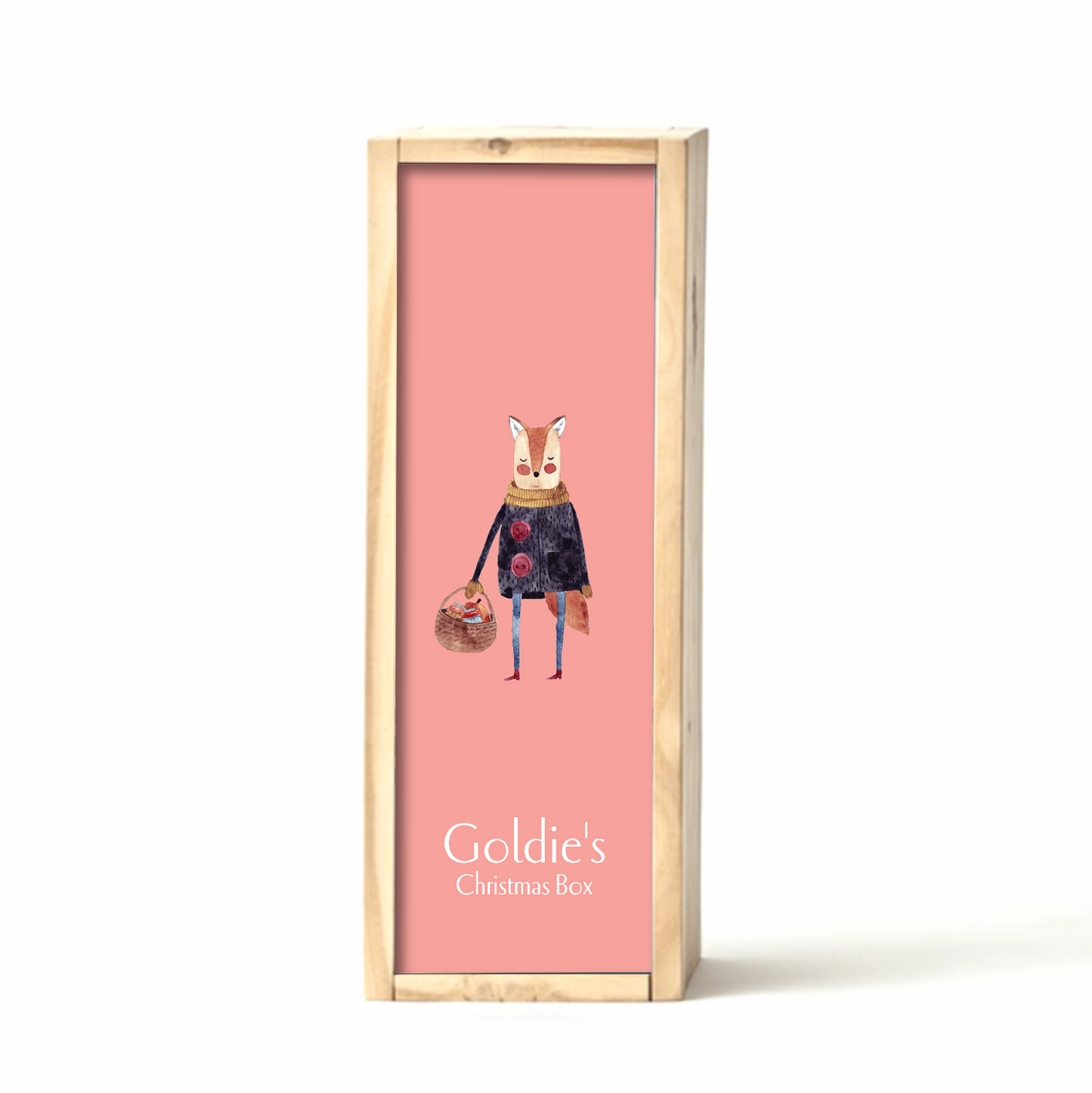 Salmon Christmas Gift Box