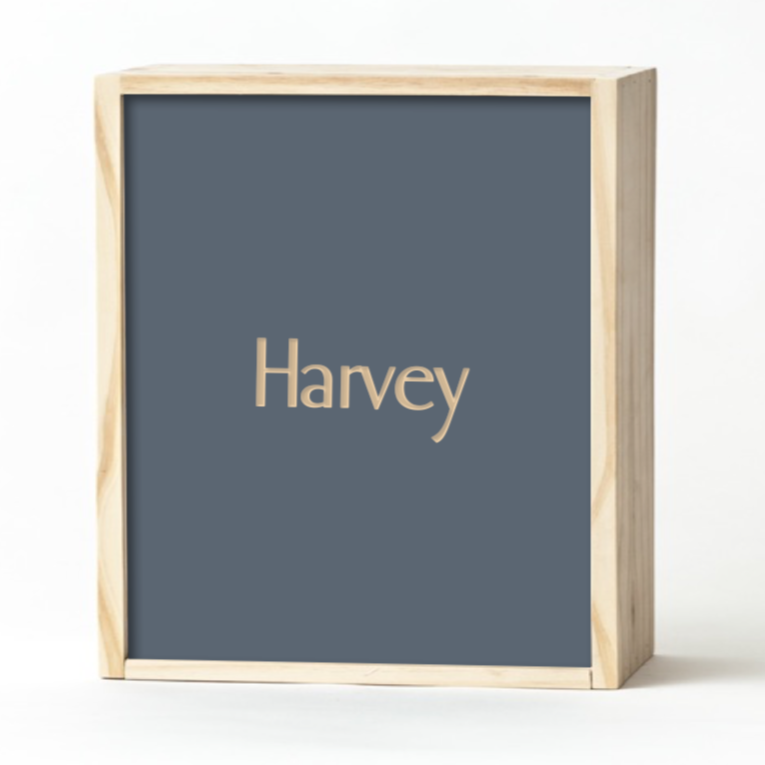 Charcoal Keepsake Box