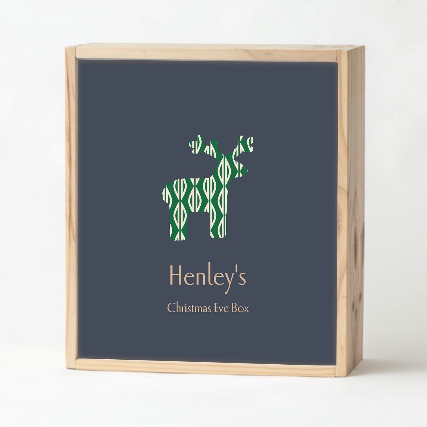 Charcoal Christmas Keepsake Box