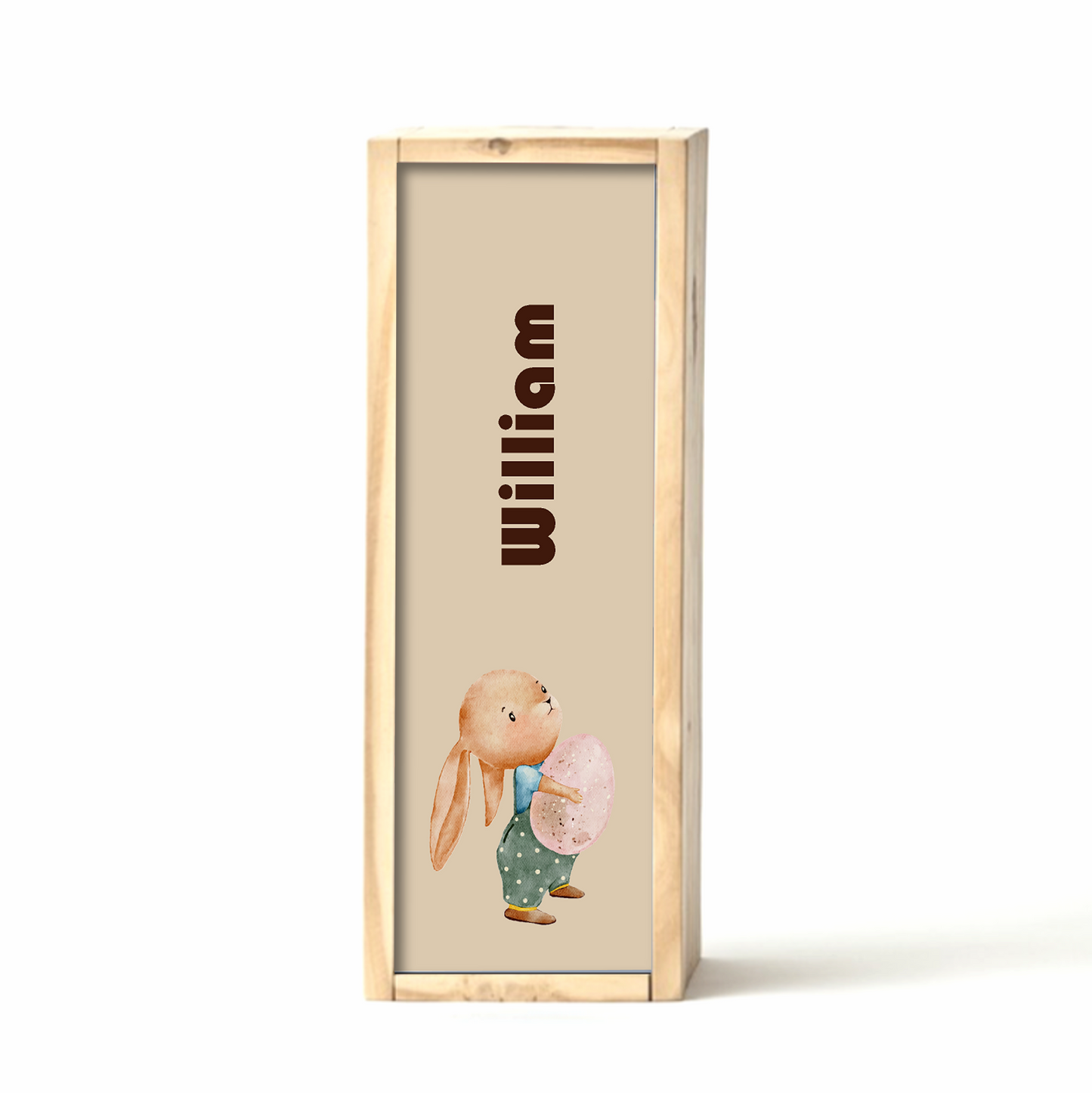 Beige Easter Egg Box Choc