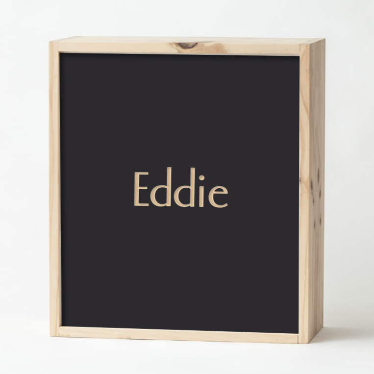 Black Keepsake Box