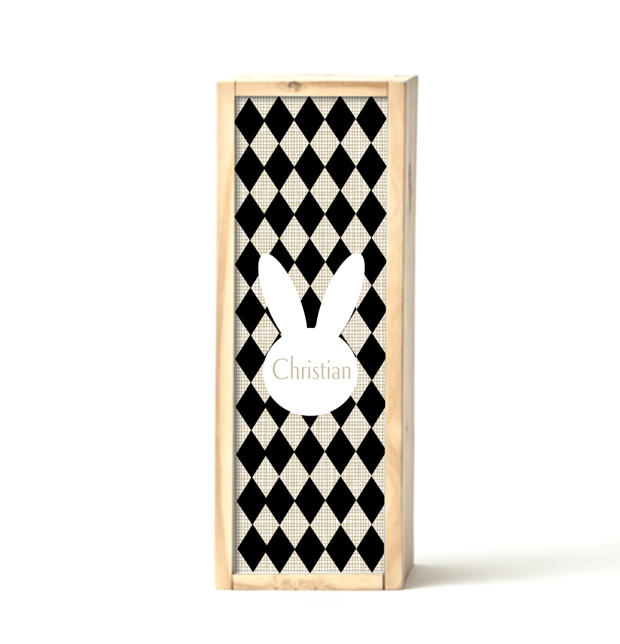Black Bunny Keepsake Box