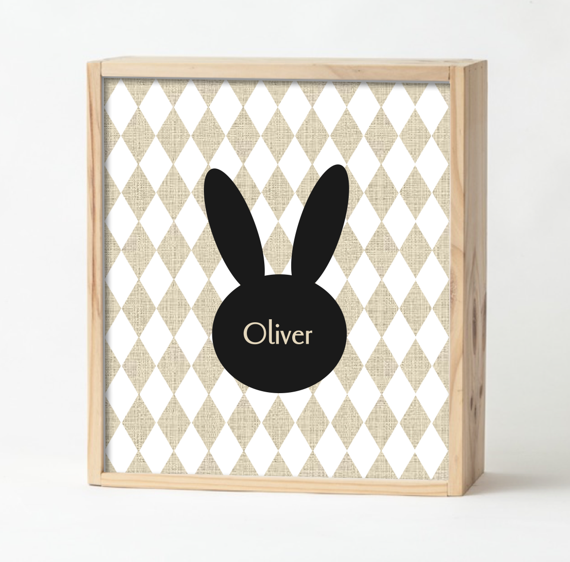 Black Bunny Keepsake Box