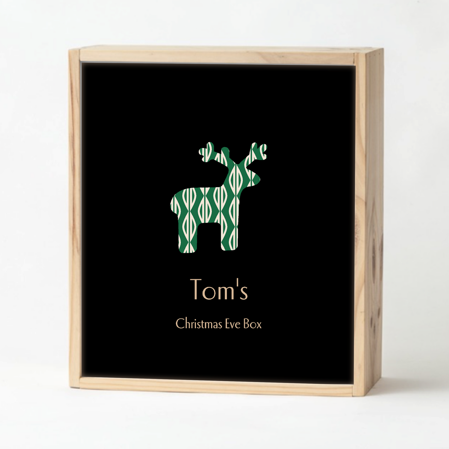 Black Christmas Keepsake Box