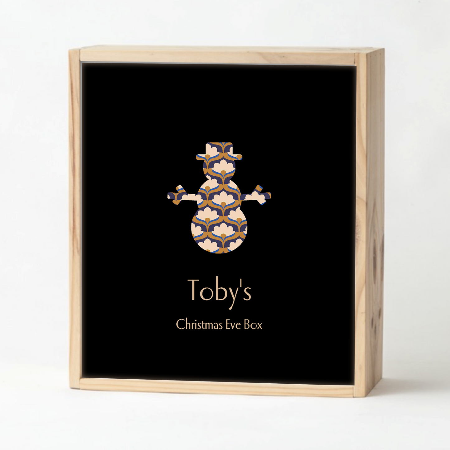 Black Christmas Keepsake Box