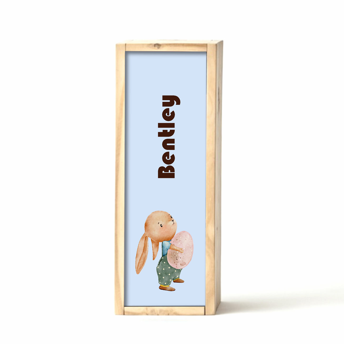 Blue Easter Egg Box Choc