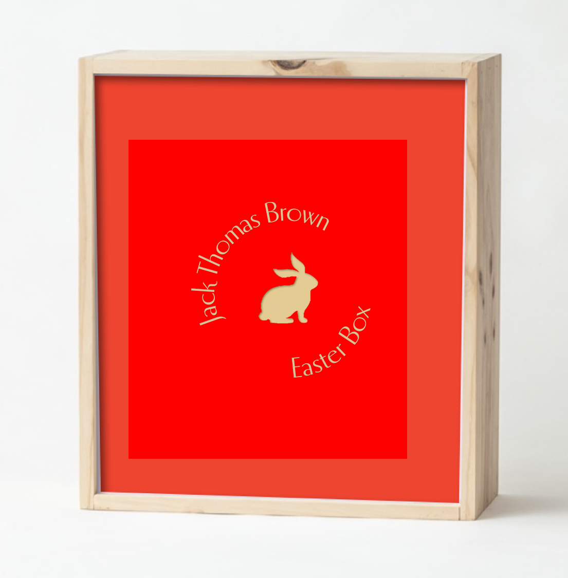 Red Easter Box
