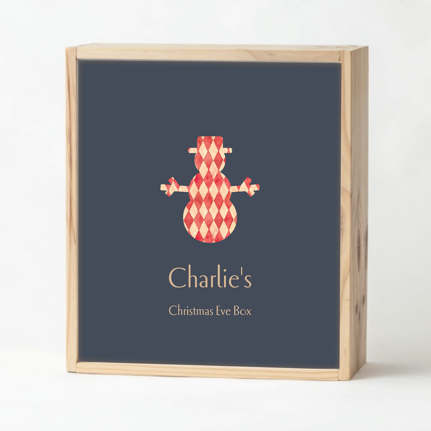 Charcoal Christmas Keepsake Box