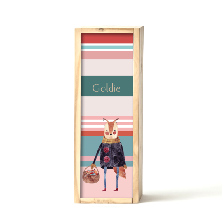 Fox Christmas Gift Box
