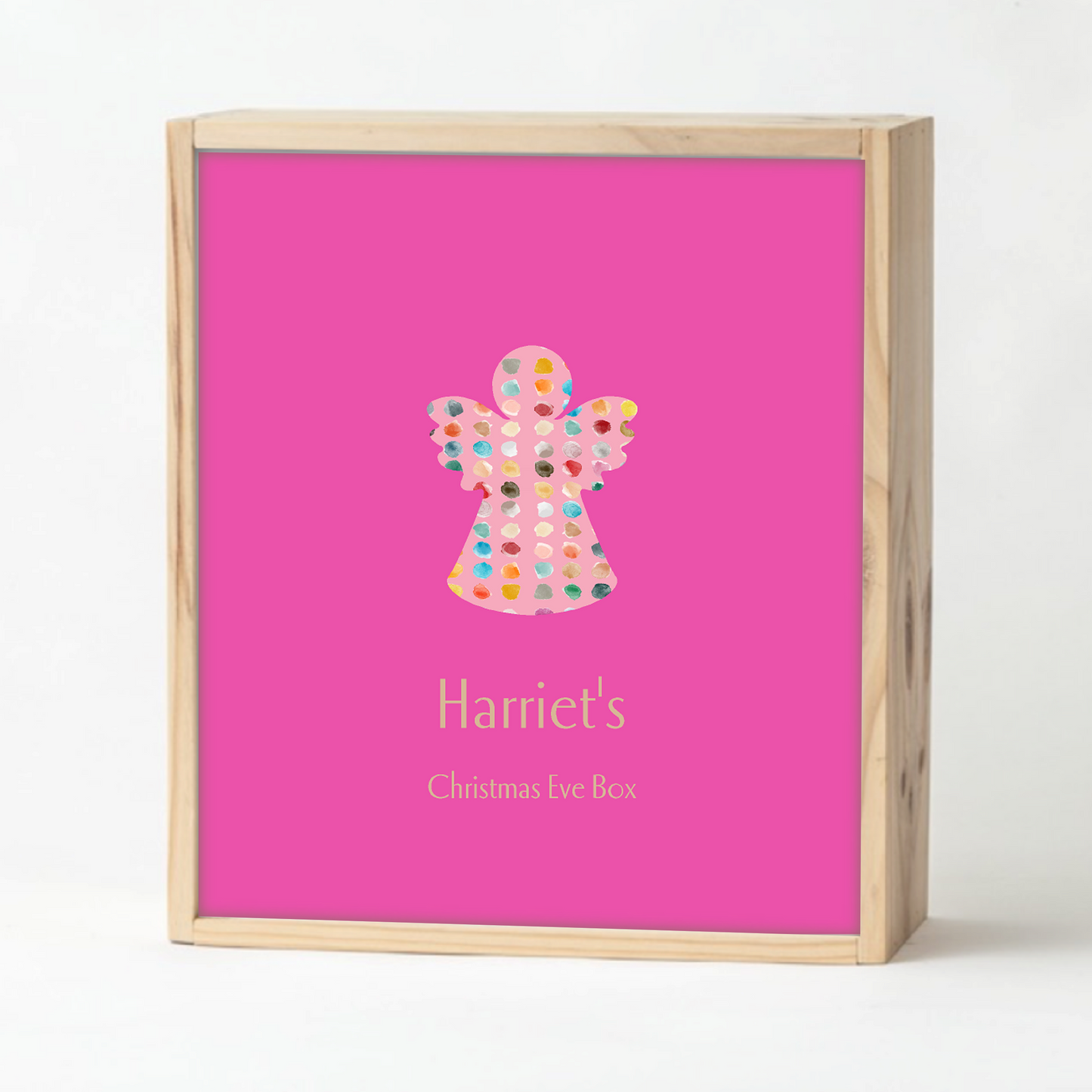 Fuchsia Christmas Keepsake Box