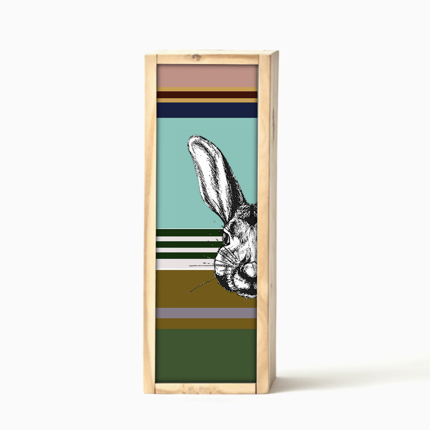 Green stripe Easter Egg Box