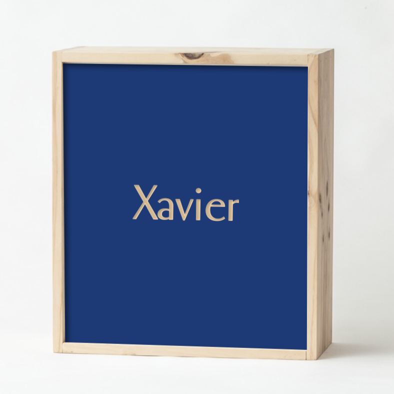 Navy Keepsake Box