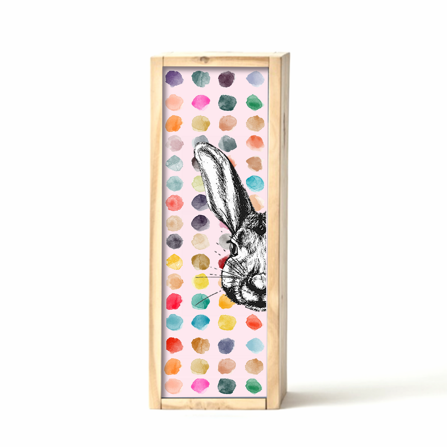 Pink Easter Egg Box Polkadot