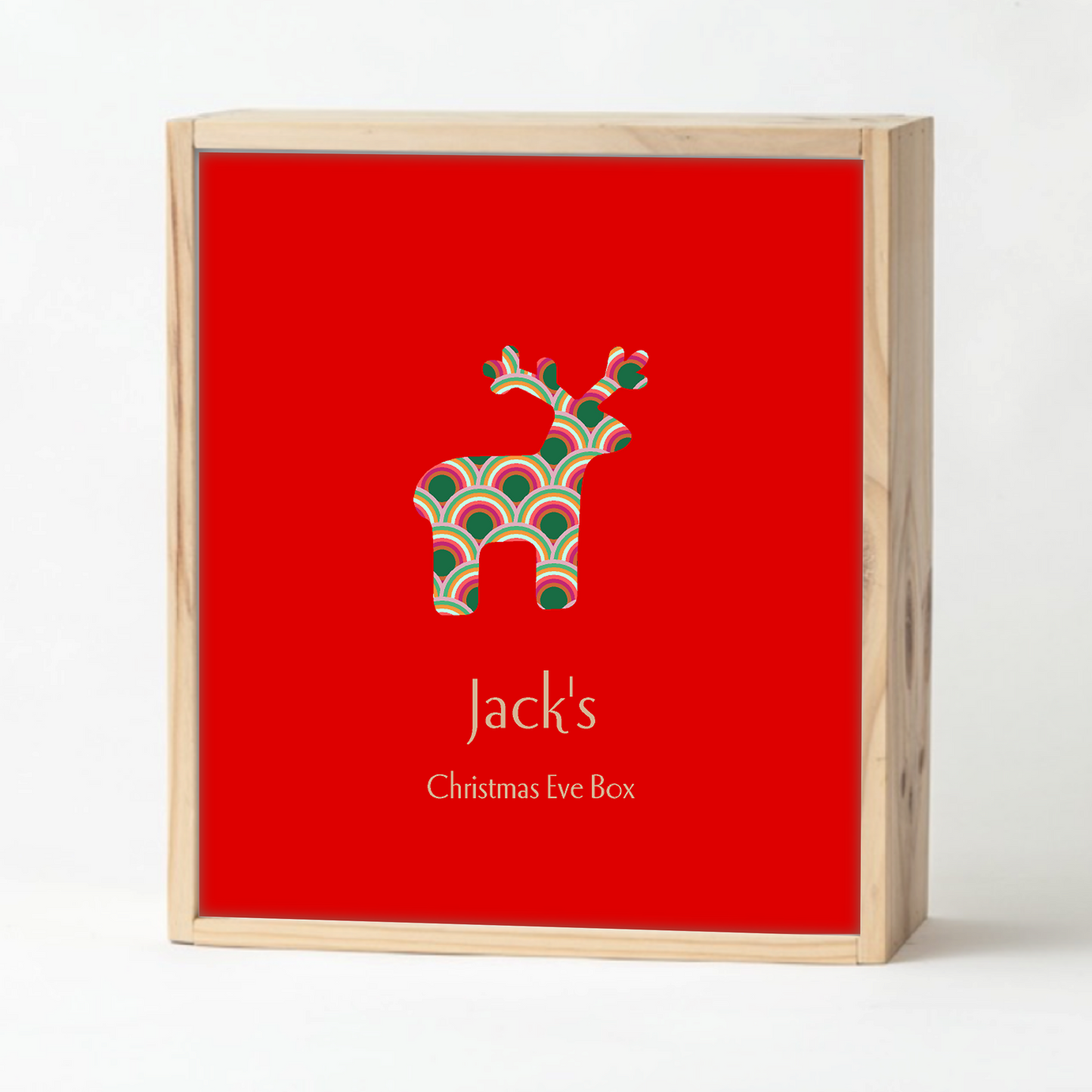 Red Christmas Keepsake Box