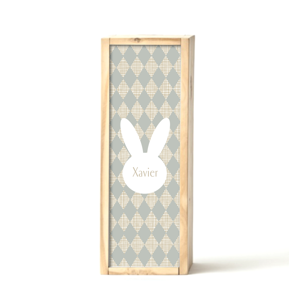 Sage Bunny Keepsake Box