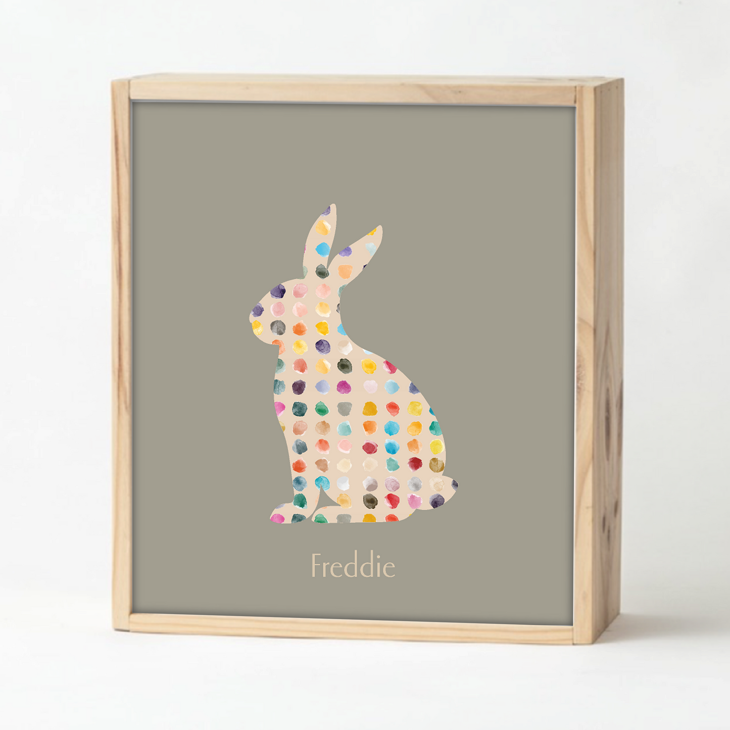 Sage Polkadot Keepsake Box