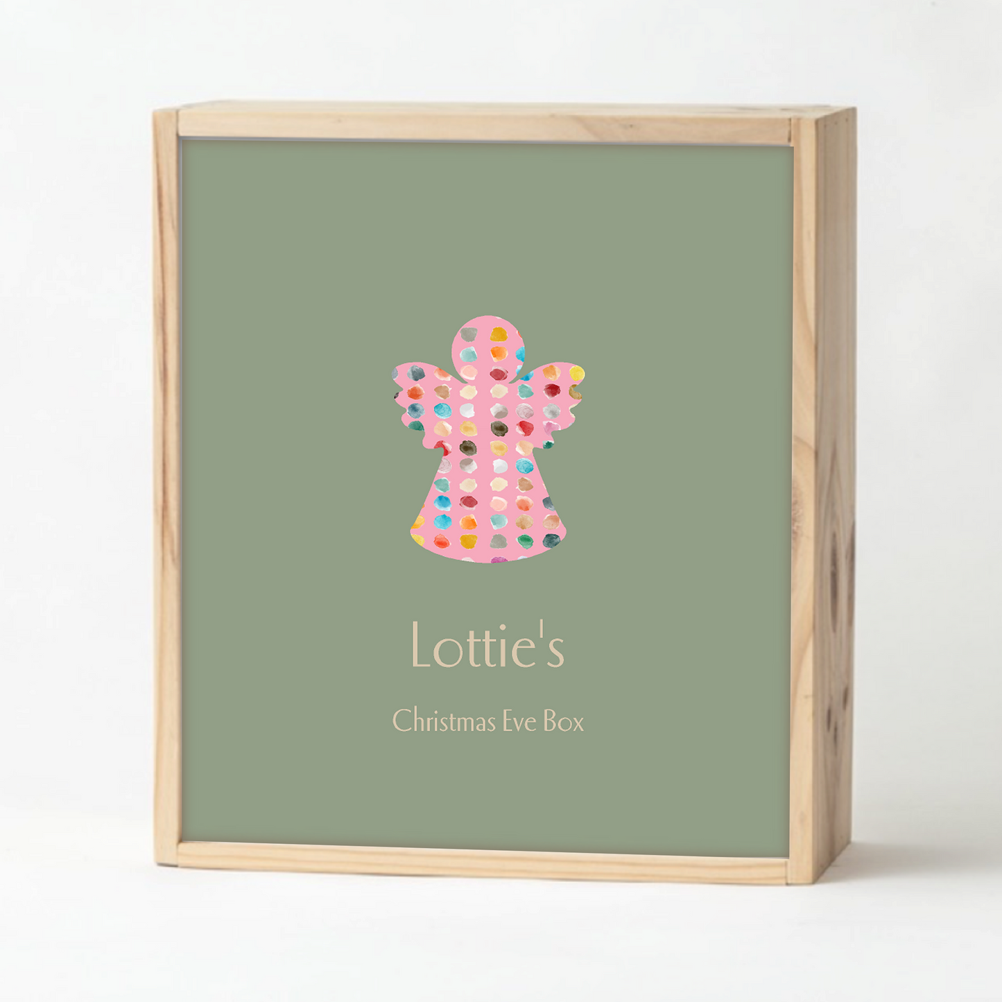 Sage Christmas Keepsake Box