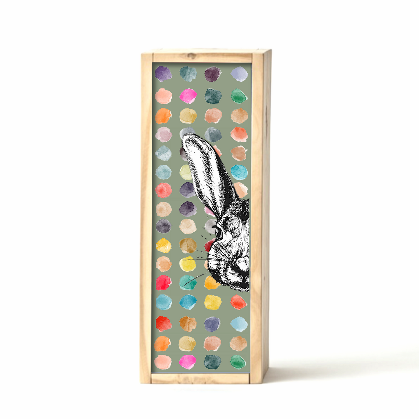 Sage Easter Egg Box Polkadot