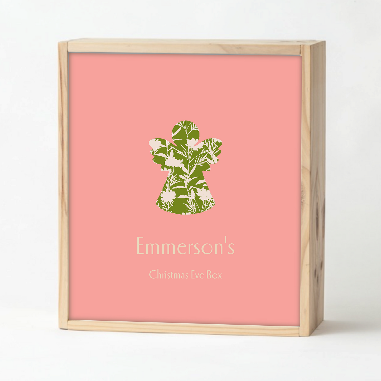 Salmon Christmas Keepsake Box