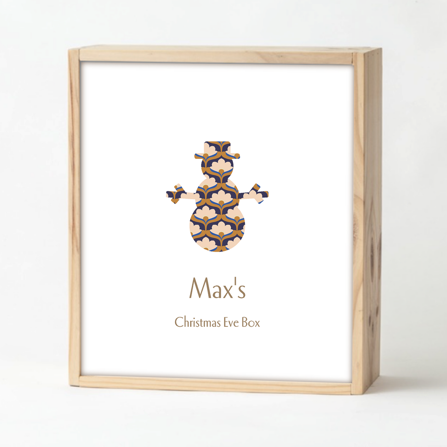 White Christmas Keepsake Box