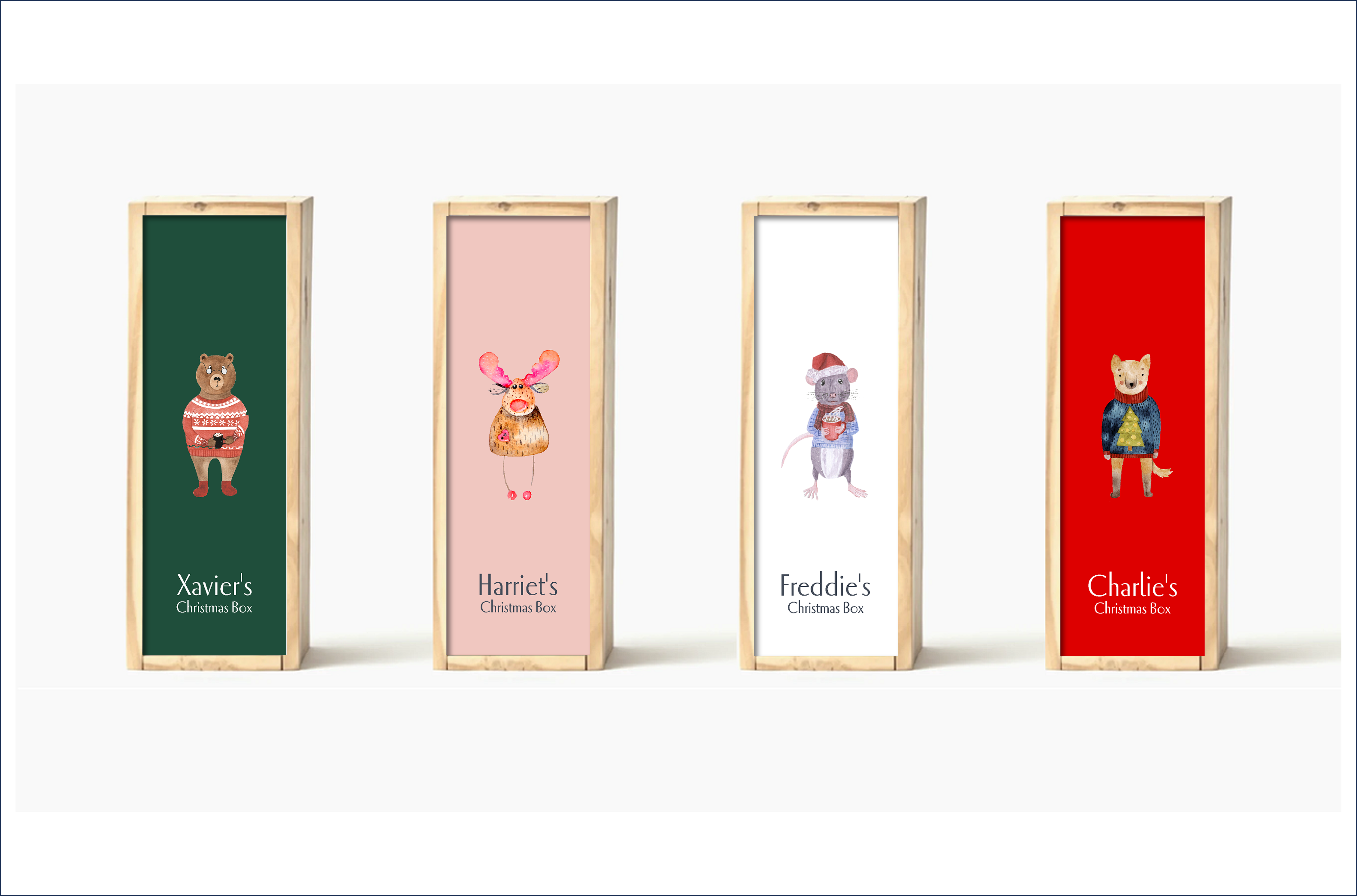 Christmas Character Gift Boxes – Jack and Jill Boxes