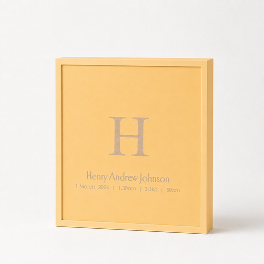 Mustard Painted Keepsake