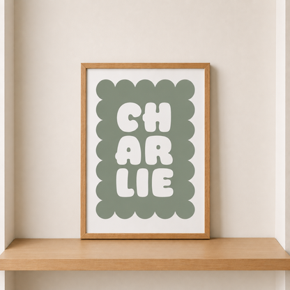 Sage Personalised Print