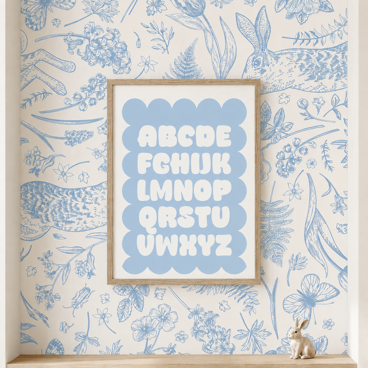 Blue Personalised Print