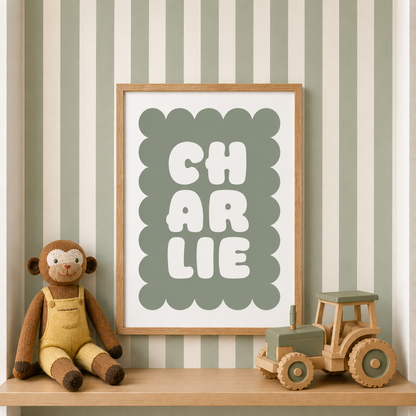 Sage Personalised Print