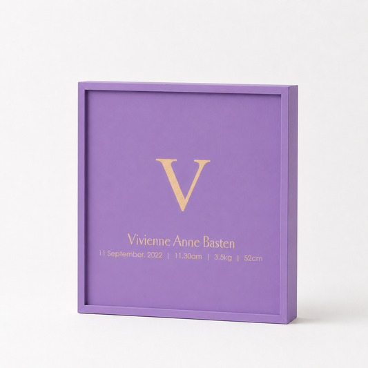 Purple Painted Keepsake
