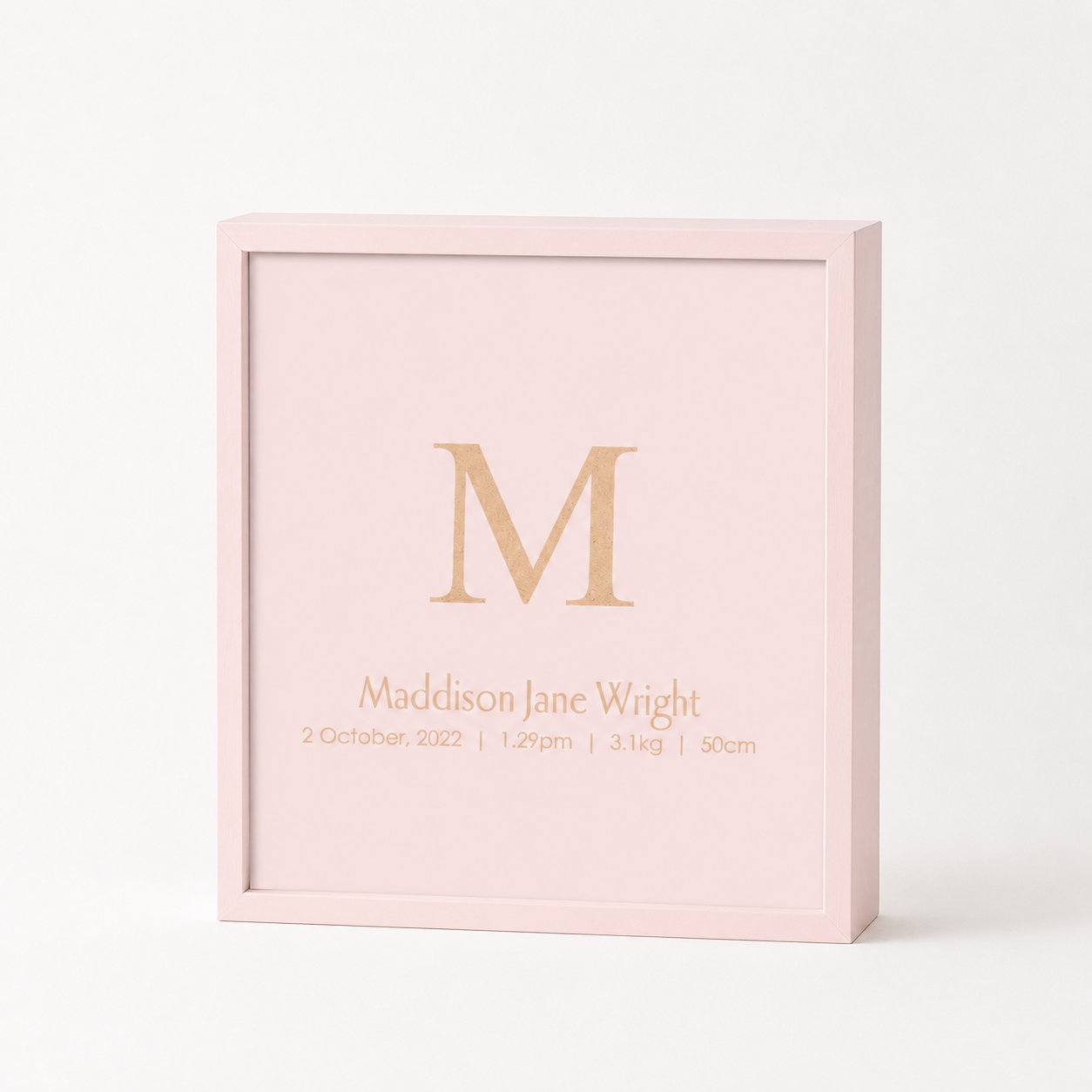 Pale Pink Painted Keepsake