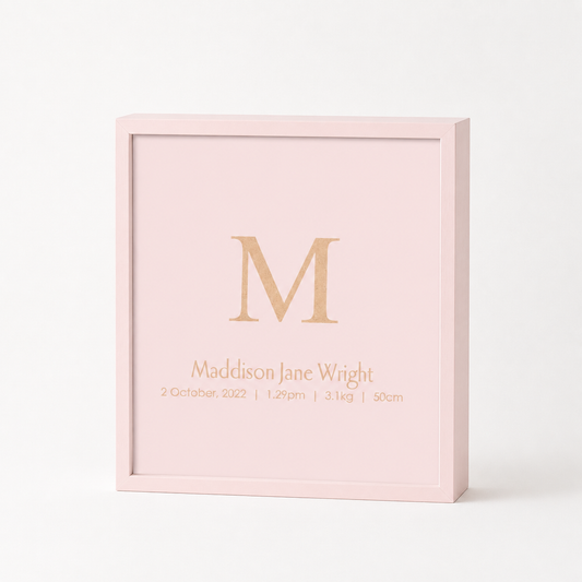 Pale Pink Painted Keepsake