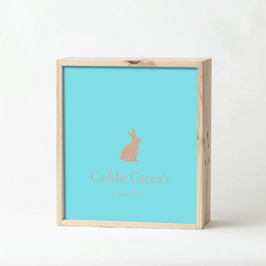 Teal Easter Box