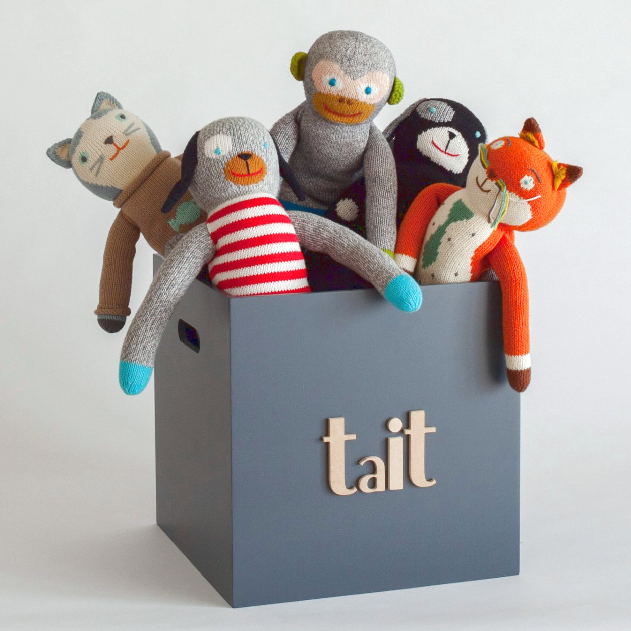 Charcoal Toy Box