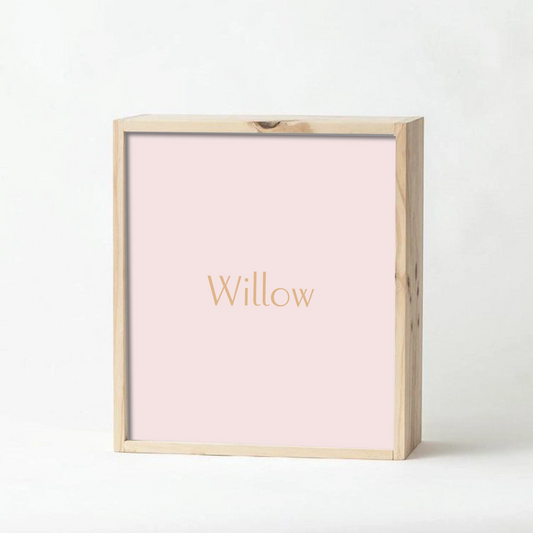 Pale Pink Keepsake Box