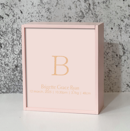 Pale Pink Painted Keepsake