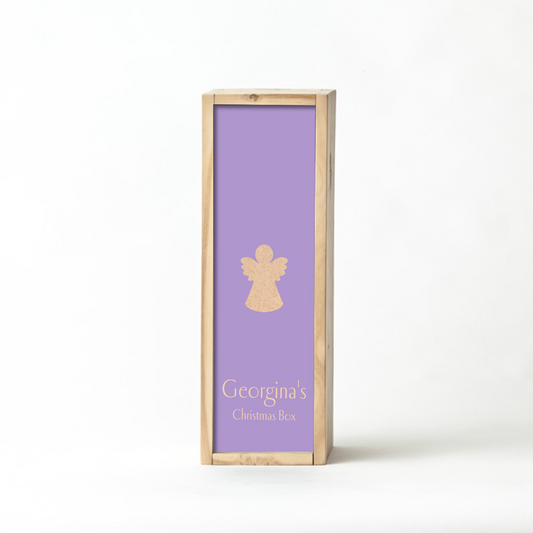Purple Christmas Keepsake - Engraved