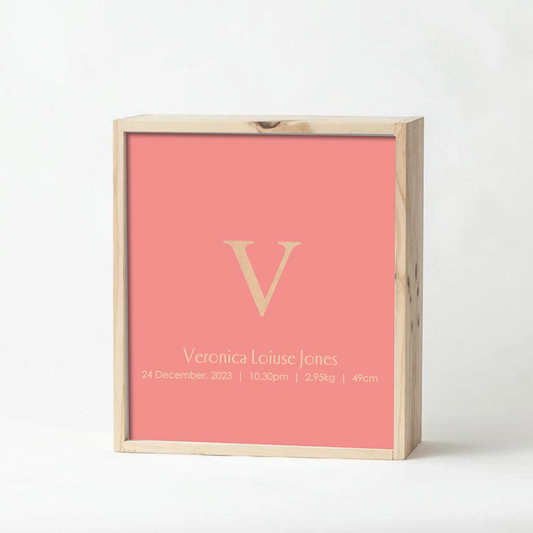 Salmon Baby Keepsake