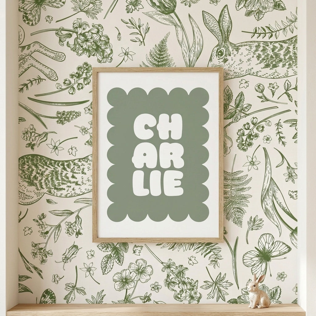 Sage Personalised Print