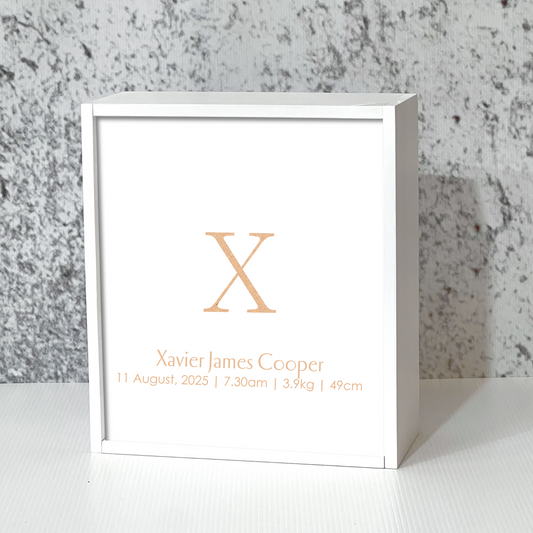 White Painted Keepsake