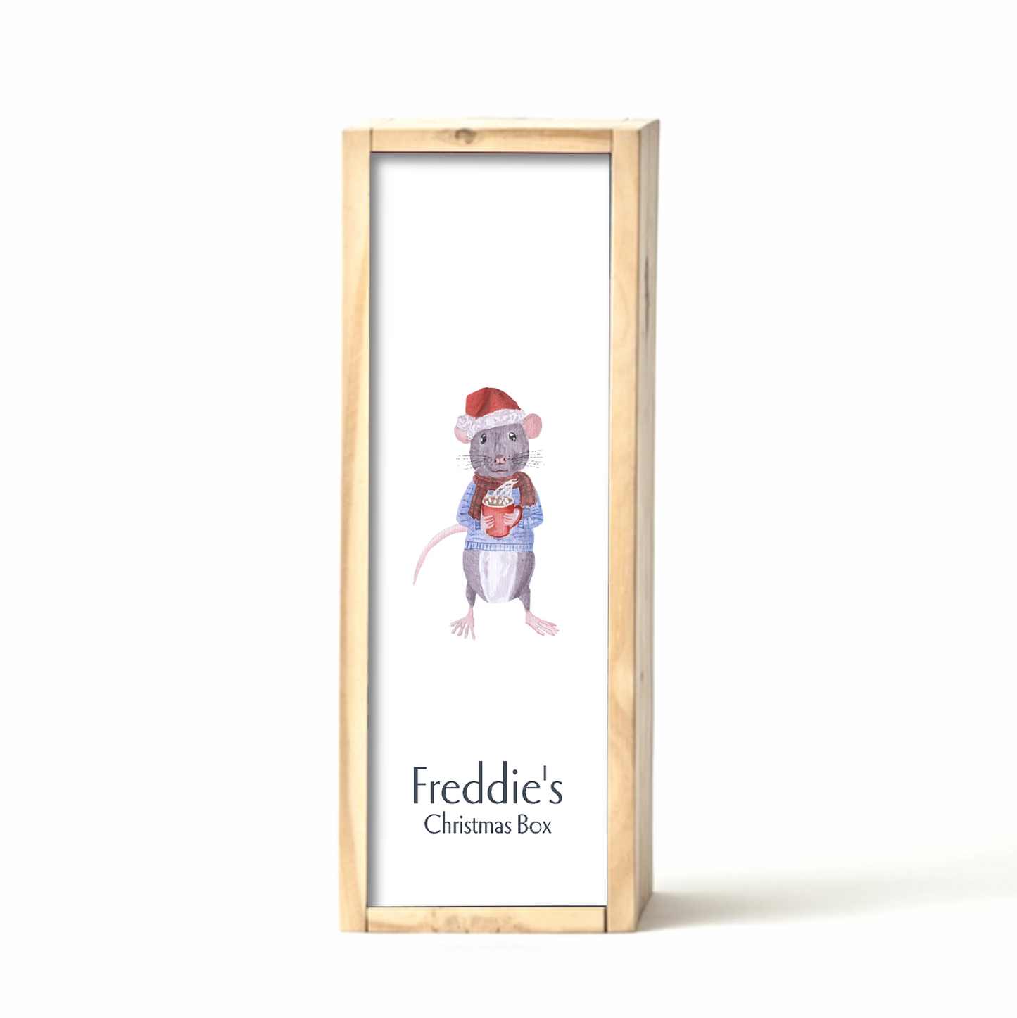 White Christmas Gift Box