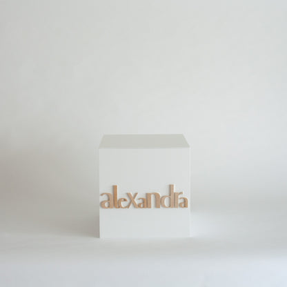 White Personalised Gift Box