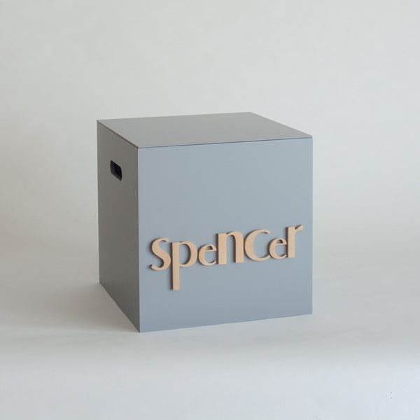 Light Grey Toy Box Jack and Jill Boxes